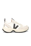 Veja Venturi Suede And Leather-trimmed Alveomesh Sneakers In White