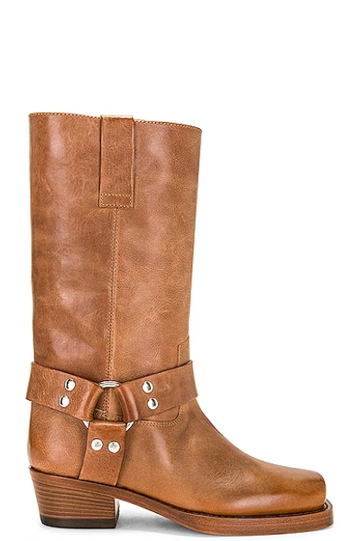 Paris Texas 45mm Roxy Leather Boots In Brown