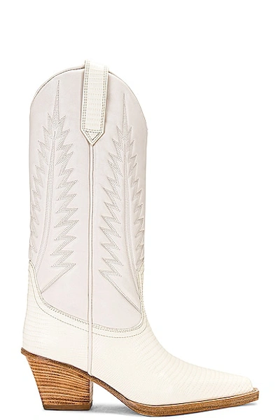 Paris Texas Neutral Rosario 60 Leather Western Boots In Neutrals