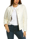 Herno Buttoned Reversible Down Jacket In Beige