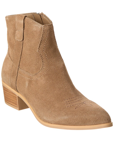 Dolce Vita Armana Suede Bootie In Brown