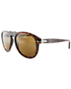 Persol Havana Acetate Sunglasses In Brown