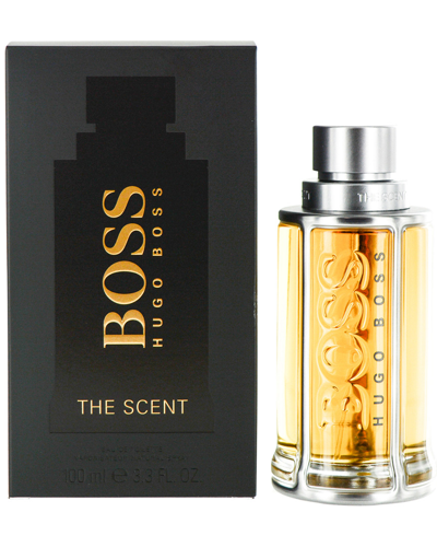 Hugo Boss Men's Boss The Scent 3.3oz Eau De Toilette Spray In Blue