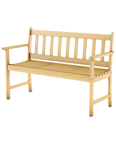 Amazonia 2 Seater Teak Finish Garden Bench