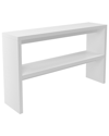 AMAZONIA AMAZONIA MID-CENTURY 2-SHELF 53 W CONSOLE TABLE