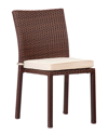 AMAZONIA AMAZONIA WICKER 4PC OUTDOOR PATIO DINING SIDE CHAIRS