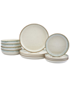 TABLETOPS GALLERY TABLETOPS GALLERY BLUE 12PC DINNERWARE SET