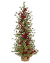 Nearly Natural Artificial Christmas Tree In Green