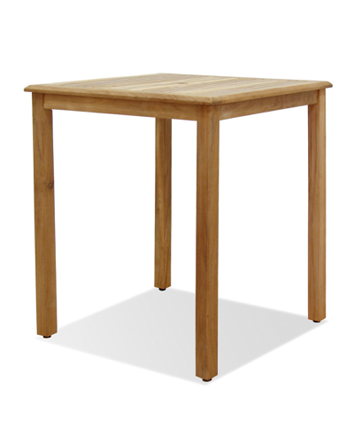 Amazonia Outdoor Patio Wood Bar Table