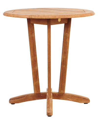 Amazonia Outdoor Patio Teak Round Bistro Table