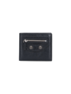Balenciaga Le Cagole Mini Folded Wallet In Black  