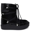 CHIARA FERRAGNI CHIARA FERRAGNI 'CF' SNOW BOOTS IN BLACK PVC BLEND