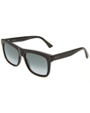 Gucci Gg0158sn M 001 Square Sunglasses In Black