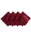 ELRENE ELRENE SET OF 4 BARCELONA DAMASK NAPKINS