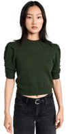 Frame Ruched Cashmere Sweater