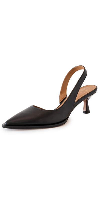 Atp Atelier Desana Nappa Slingbacks In Black