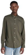 NN07 ARNE TWILL SHIRT DARK ARMY