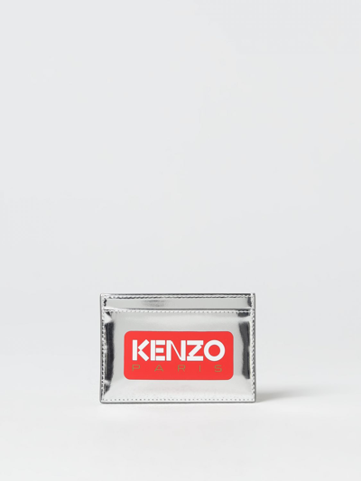 Kenzo Wallet  Men In Silver