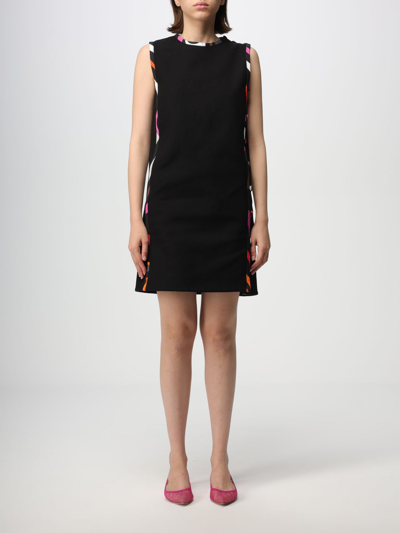 Emilio Pucci Dress  Woman In Black