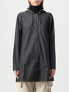 Rains Coat  Woman In Black