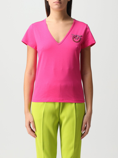 Pinko T-shirt  Woman In Baby Pink