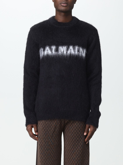 BALMAIN SWEATER IN MOHAIR WOOL,398627002