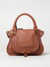 Chloé Chloe Women Brown Leather Medium Marcie Handbag In Brown