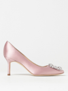 Manolo Blahnik Court Shoes  Woman In Cyclamen