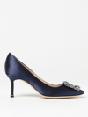 Manolo Blahnik Court Shoes  Woman In Blue