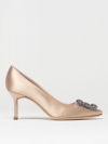 Manolo Blahnik Court Shoes  Woman In Nude