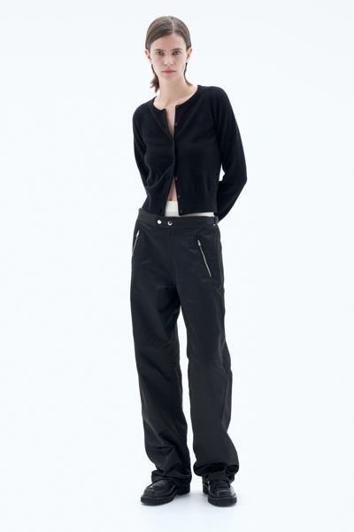 Filippa K Zip Trousers In Black