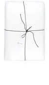 HAWKINS NEW YORK SIMPLE LINEN QUEEN DUVET COVER