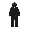 Nike Essentials Hooded Coverall Baby Coverall In Black
