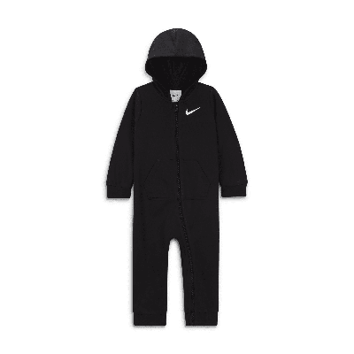 NIKE ESSENTIALS BABY (12-24M) HOODED COVERALL,1014411127