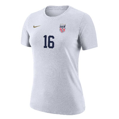 Nike Rose Lavelle Uswnt  Women's Soccer T-shirt In White