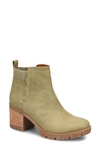 Korks Kork Ease Elsie Bootie In Green Nubuck