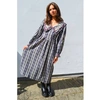 Damson Madder Maude Collared Midi Dress