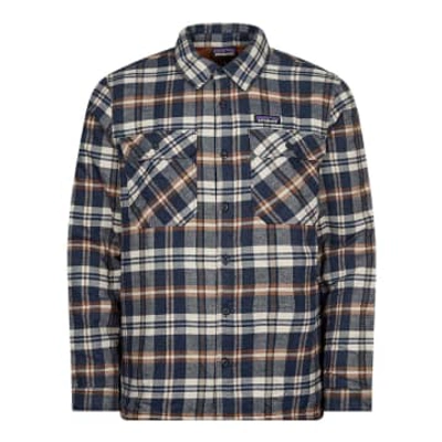 Patagonia Fjord Flannel Shirt In Blue