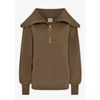 VARLEY STONE OLIVE VINE HALF ZIP PULLOVER