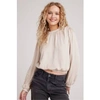 BELLA DAHL ELASTIC SHIRRED TOP