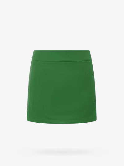 J. Lindeberg Amelie Skirt In Green