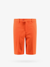 J. Lindeberg Bermuda Shorts In Orange