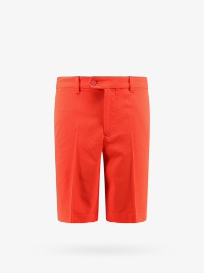 J. Lindeberg Bermuda Shorts In Red