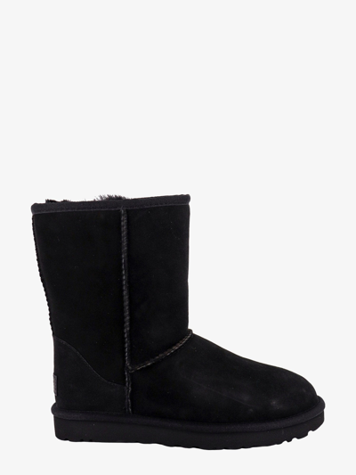 Ugg Classic Short Ii Ankle Boots In Black
