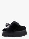 Ugg Sling-back Slipper Shoes In Black