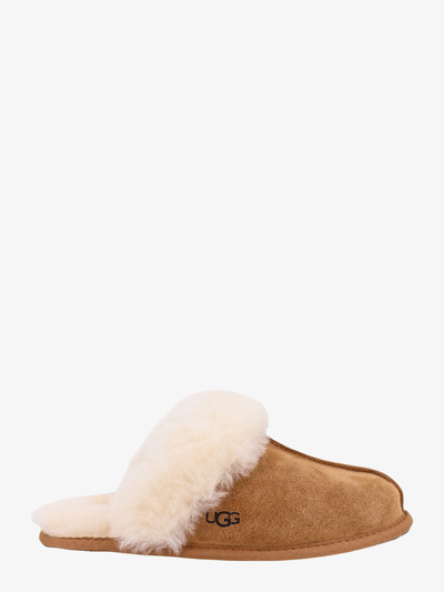 Ugg Scuffette Ii Slippers With Wool Lining Shoes In Brown