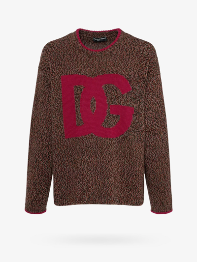 Dolce & Gabbana Sweater In Red