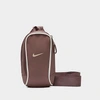 Nike Sportswear Essentials Crossbody Bag In Plum Eclipse/sail/sanddrift