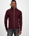 INC INTERNATIONAL CONCEPTS MEN'S CHAMP ZIP SWEATER, CREATED FOR MACY'S
