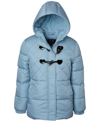 WIPPETTE PINK PLATINUM TODDLER & LITTLE GIRLS HOODED TOGGLE-DETAIL QUILTED PUFFER JACKET
